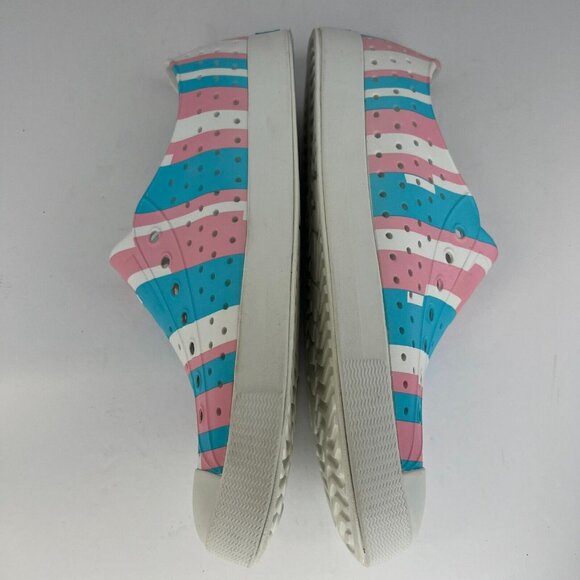 Native Unisex Multicolor Jefferson Sugarlite Shell Size 9M 11W Slip-On Shoes - Picture 7 of 9